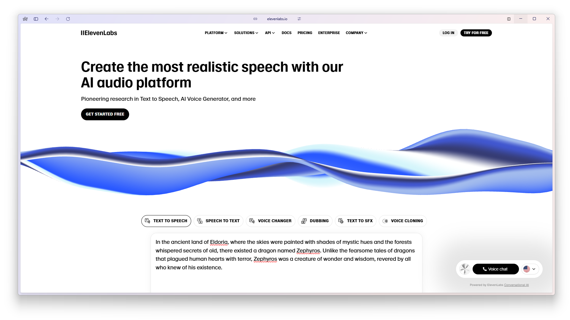 11Labs - Text-to-speech model for converting text into natural-sounding speech
